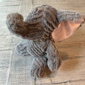 Swankie Blankie Gray Plush Elephant